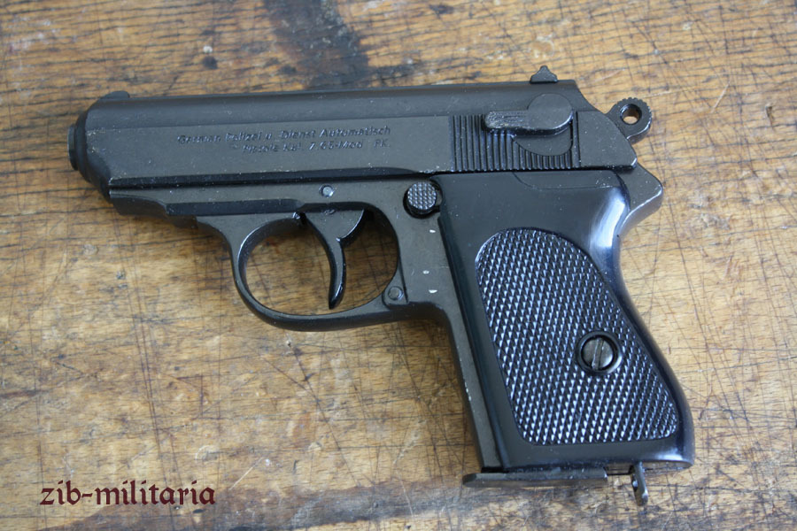 modern Polizei anthrazit 4x Pistole 22163 