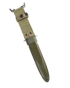 Scheide M8 / M8A1 für Kampfmesser M3, repro
