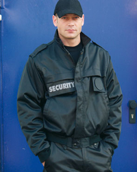 Security Blouson Schwarz