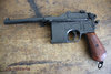 WH Mauser C96, wooden grip, pistol model