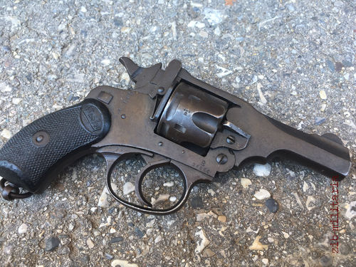 Webley Revolver, short nose, deactivated revolver