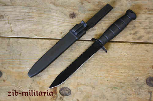 Austrian BH field knive original Glock 81, black, saw, new