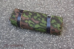 WX tent quarter oakleaf camo with leather straps, reversible - zib-militaria