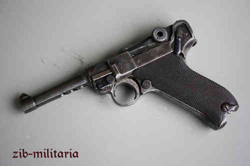 Luger P08 #3 ohne Magazin, Deko Pistole