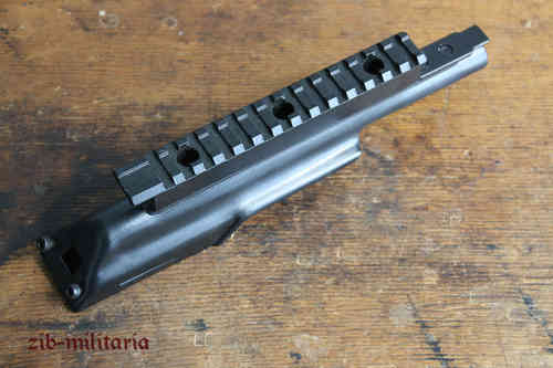 AK47 top cover, single picatinny rail, + 2x rings
