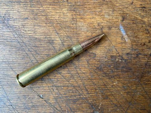 Bullet 8x57IS, WH original, brass, used, decoration
