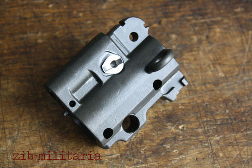 HK416 verstellbarer Gasblock mit Ösen, leer, inkl. Stellhebel, mit Bajonetthalter, H&K