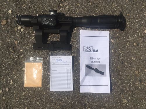 ZRAK Scope for M76 Sniper rifle, with mount, original and new