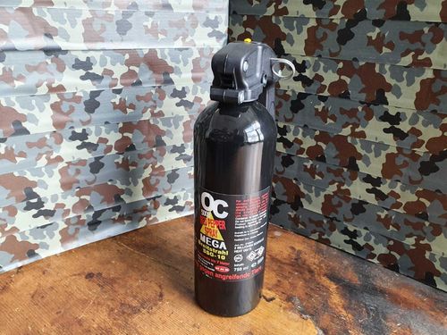 Pepper spray 750ml, OC5000, fog beam