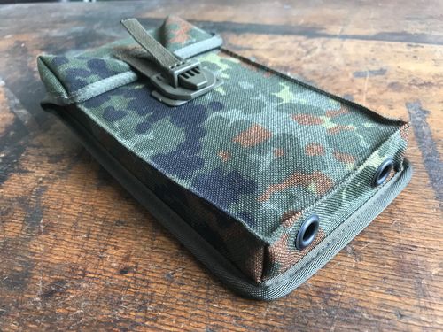 UZI H&K Mag Pouches, dot camo, without any mags