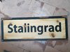 Straßenschild Stalingrad 1942-43