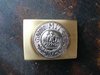 Buckle Prussia "God with us" golden