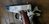 US Colt 1911, Silber, Pistole Nachbau aus Gußmetall, zerlegbar, glatte  Holzgriffschalen #6312