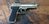 Ital. Pistole 92 F, Pistole Nachbau aus Gußmetall -  silbern #1254NQ
