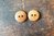 Button - wood 2 holes 15.2mm - S