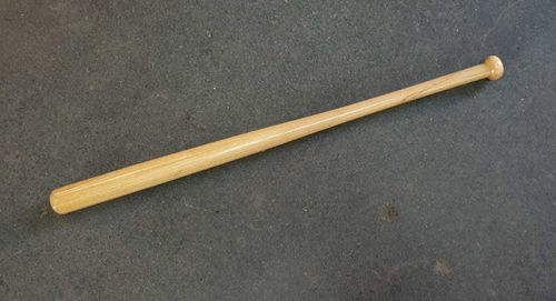 Baseball Bat, classic, real wood, 86cm