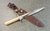 Deer catcher with 440A stainless steel blade incl. Scabbard Solingen