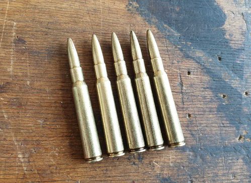 US M1 Garand, bullet replica made of cast metal 5 pieces #56