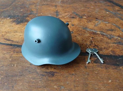 German M16 miniature helmet as a piggy bank, decoration