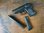 WH Polizeipistole Kurz + Schalldämpfer, Pistole Nachbau aus Gußmetall #1311